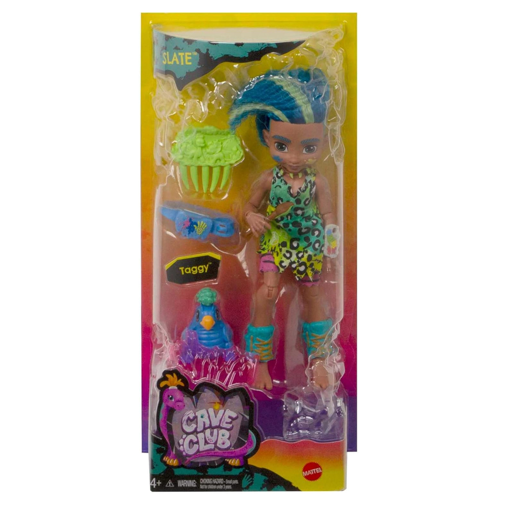 MATTEL Cave Club Bambola Preistorica Slate 25cm