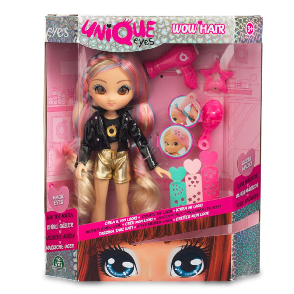 GIOCHI PREZIOSI Unique Eyes Wow Air vestito Nero