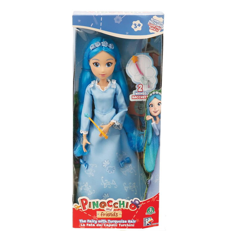 GIOCHI PREZIOSI Bambola Articolata Fata Turchina di Pinocchio 30cm