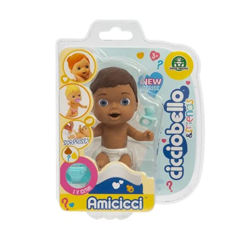 GIOCHI-PREZIOSI-Cicciobello-Amicicci-con-Pannolino-Afro