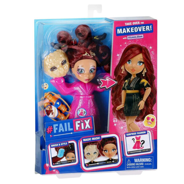 GIOCHI PREZIOSI #FailFix @Loves.Glam Total Makeover Moose Toys Bambola che Cambia Look