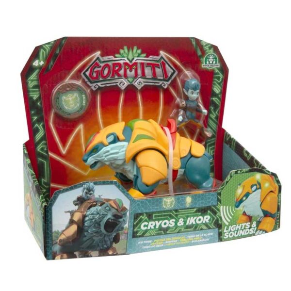 GIOCHI PREZIOSI Gormiti Serie 2 Hyperbeast Deluxe Legends Cryos 15cm