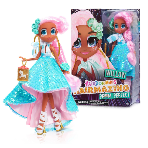 GIOCHI PREZIOSI Hairdorables Hairmazing Bambola Willow 26cm