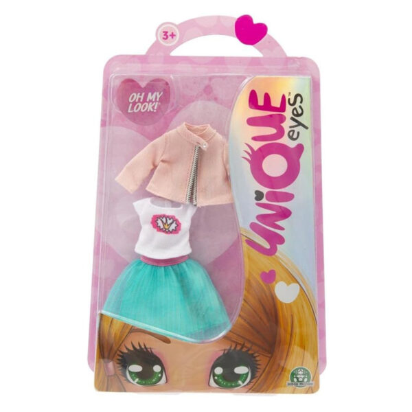 GIOCHI PREZIOSI Set 3 Outfit per Unique Eyes Grintoso, Trendy e Alla Moda
