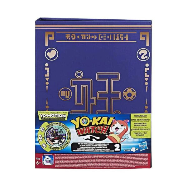 HASBRO Raccoglitore Yo-Kai Medallium Collection Book 2 Yo-Motion