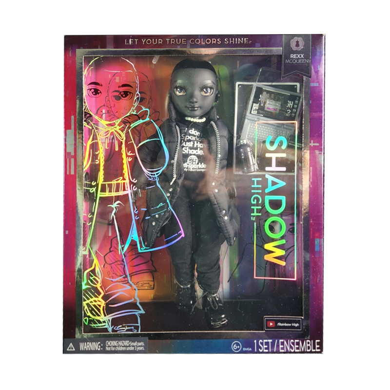 MGA Rainbow High Special Edition serie Shadow Rexx McQueen