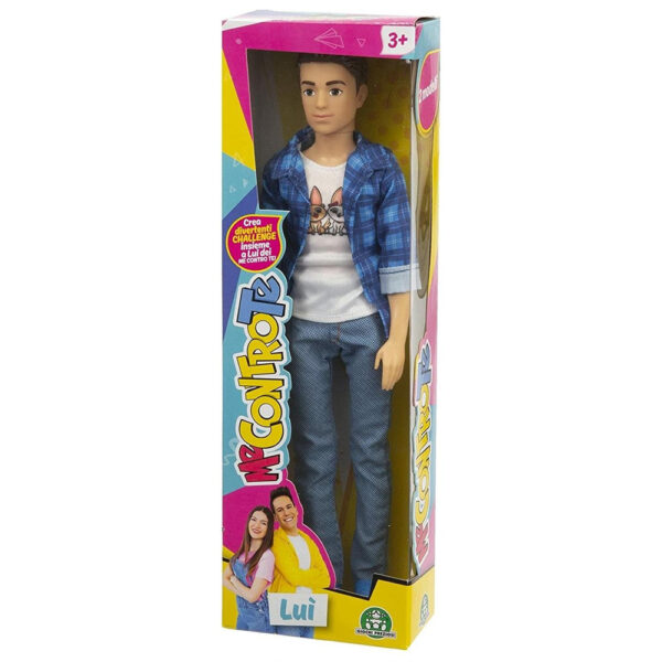 GIOCHI PREZIOSI Me Contro Te Lui Fashion Doll con Tshirt Kira e Ray