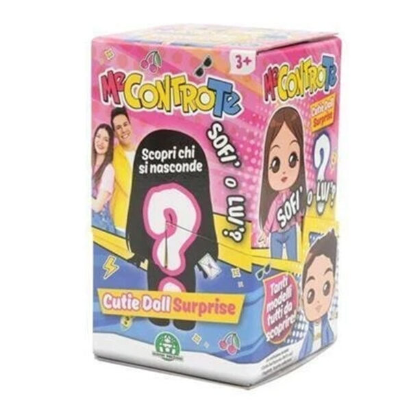 GIOCHI PREZIOSI Me Contro Te Luì e Sofì  Cutie Doll Surprise Personaggio Casuale