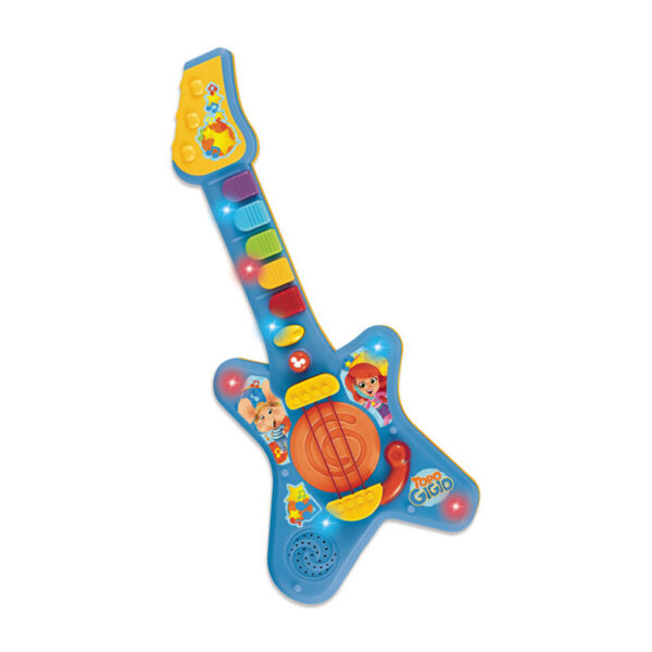GRANDI GIOCHI Topo Gigio Chitarra Rock Elettronica