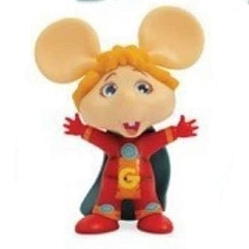 GRANDI GIOCHI Topo Gigio e G-Team Personaggio in Tuta Rossa