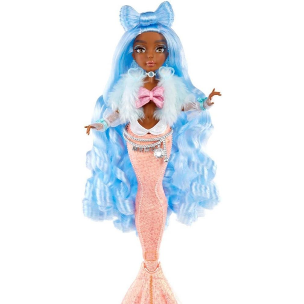 MGA Mermaze Mermaidz Shellnelle La Sirena Trendy con Cambio Colore Magico