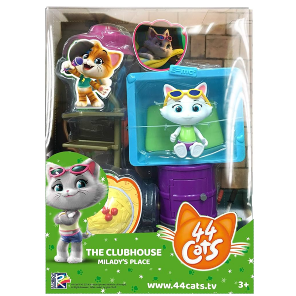 RAINBOW 44 Gatti La Clubhouse L’Angolo di Milady Playset