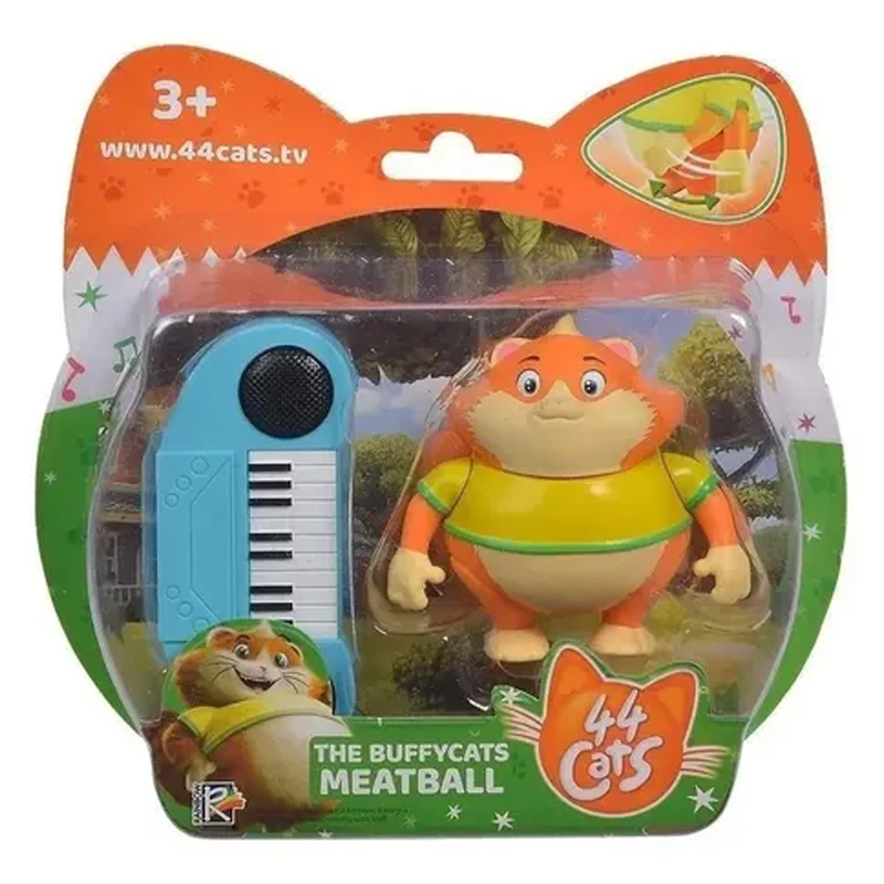 RAINBOW-44-Gatti-Meatball-Personaggio-con-Tastiera