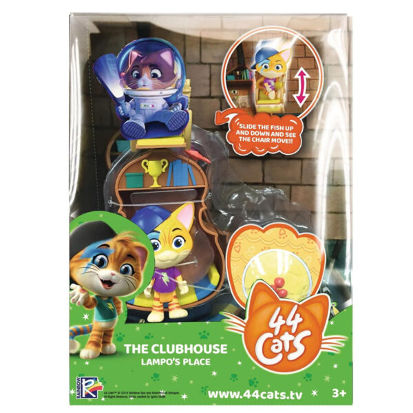 RAINBOW 44 Gatti The Clubhouse Lampo’s Place Playset