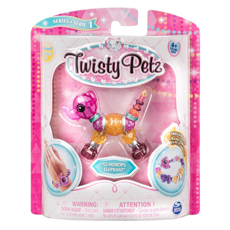 SPIN MASTER Twisty Petz Gumdrops Elephant Braccialetto