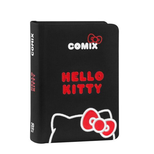 COMIX Diario Agenda Scuola Hello Kitty Nero con Dettagli Rossi 2026-2027