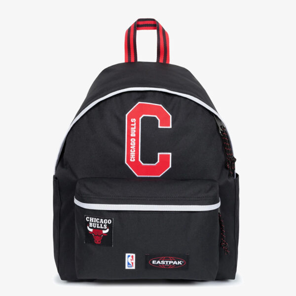 EASTPAK Zaino Scuola NBA Padded Pak’r Chicago Bulls Nero e Rosso | Edizione Ufficiale