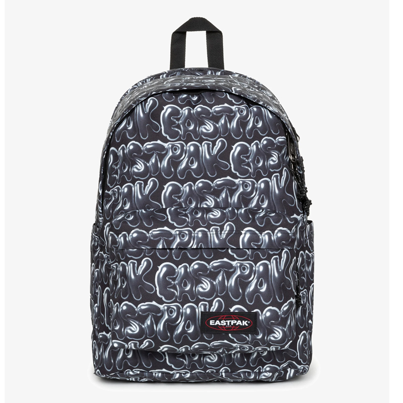 EASTPAK Zaino Scuola Padded Pak’r Nero e Bianco Graffiti