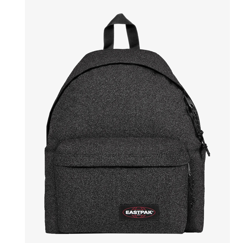 EASTPAK Zaino Scuola e Università Padded Pak’r Glitter Nero Brillante