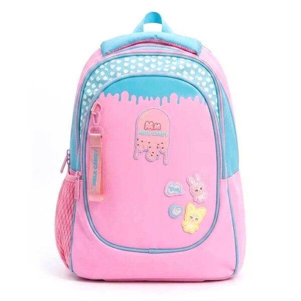 MARICART Zaino Scuola Rosa Milk Candy