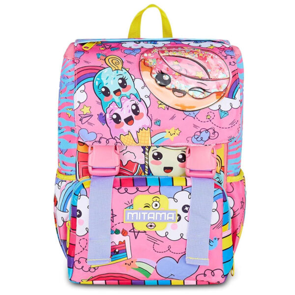 MITAMA Zaino Scuola Sweet Donuts & Ice Cream Limited Edition