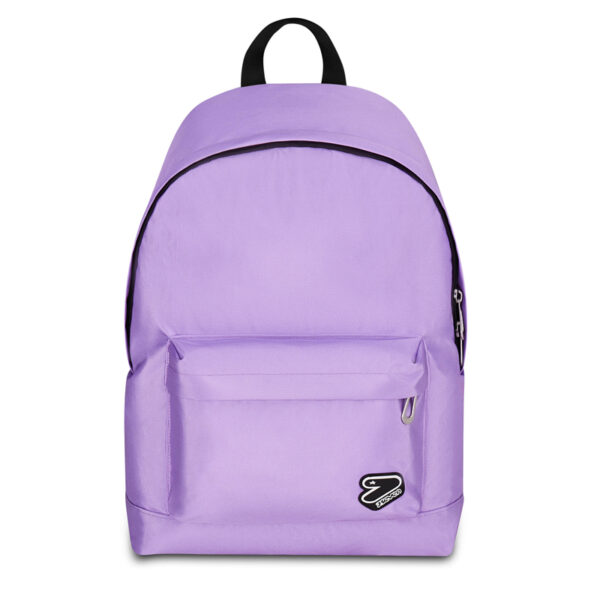 SEVEN Zaino Monocolore Lavanda Casual Capiente e Resistente