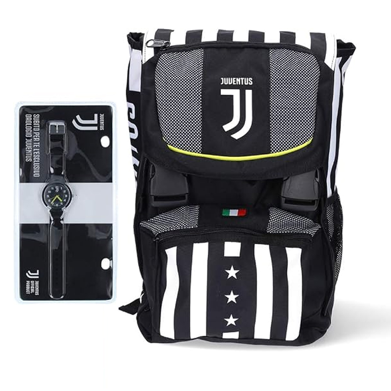 SEVEN-Zaino-Scuola-Juventus-Collezione-Ufficiale-Bianconero
