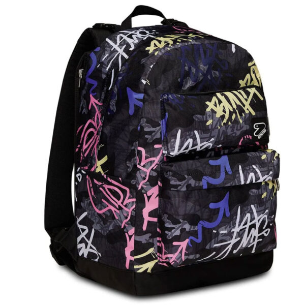 SEVEN Zaino Scuola The Double Graffiti Urban per Ragazzi e Ragazze