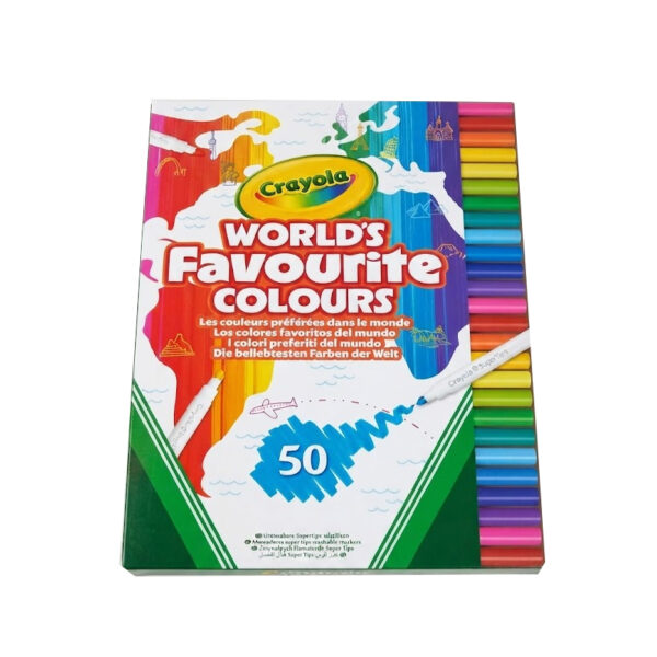 CRAYOLA Clicks Set 50 Pennarelli Lavabili