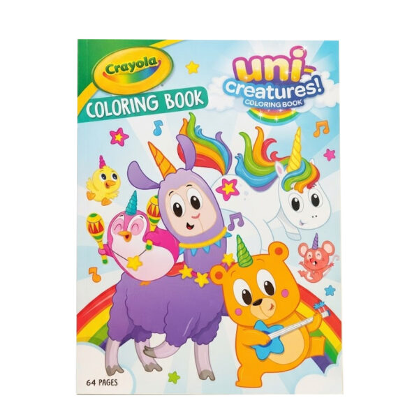 CRAYOLA Uni-Creatures Libro da colorare 64 pagine