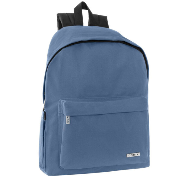 PANINI Comix Zaino Americano Scuola Monocolore Dusty Blu