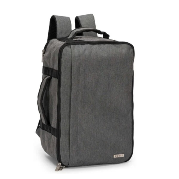 PANINI Comix Zaino Da Viaggio Backpack Monocolore Grigio Melange