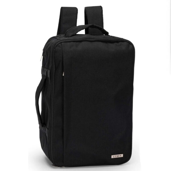 PANINI Comix Zaino Da Viaggio Backpack Monocolore Nero 25Xh40x20 cm
