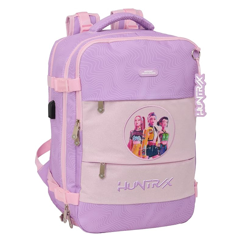 SAFTA Zaino da Viaggio K-POP Demon Hunters Lilla 29 x 19 x 44 cm