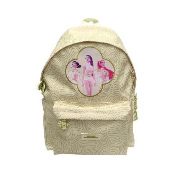 SAFTA ZainoMochila K-POP Demon Hunters Beige Ecrù