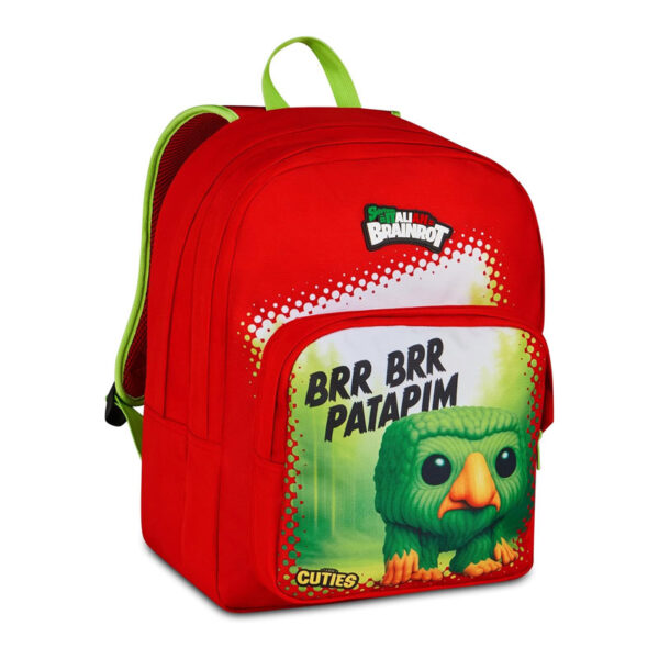 SEVEN Zaino Scuola Elementare Brainrot Ufficiale Brr Brr Patapim