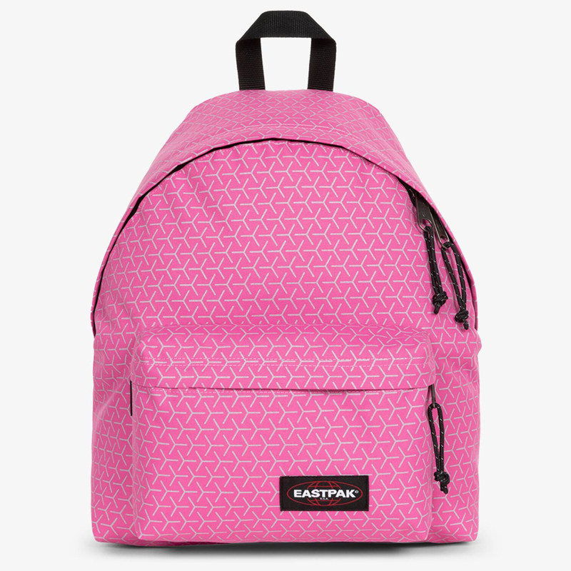 EASTPAK-Zaino-Scuola-Fantasia-Geometrica-Rosa-Y