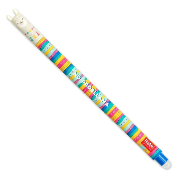 LEGAMI Penne Gel Cancellabili - Llama Alpaca No Probllama inchiostro Blu
