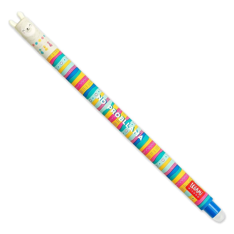 LEGAMI Penne Gel Cancellabili – Llama Alpaca No Probllama inchiostro Blu