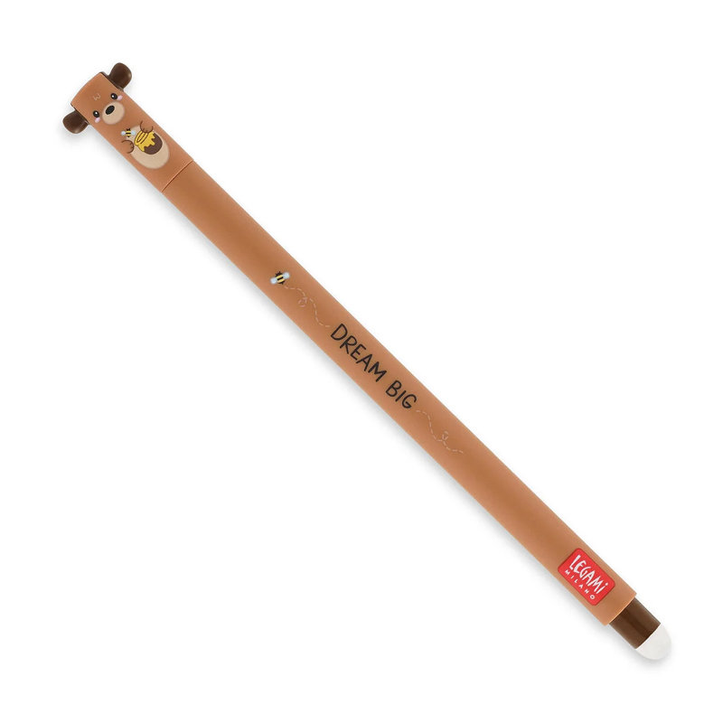 LEGAMI Penne Gel Cancellabili – Teddy Bear Dream Big Inchiostro Rosso