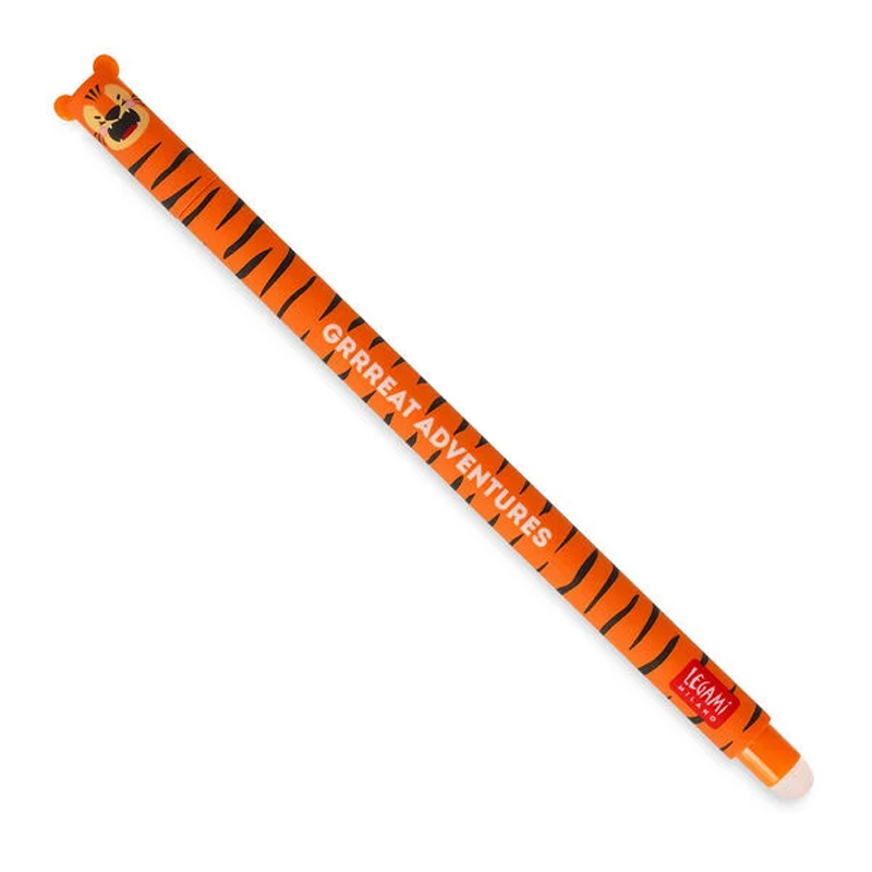 LEGAMI Penne Gel Cancellabili – Tiger “GRRREAT” inchiostro Nero